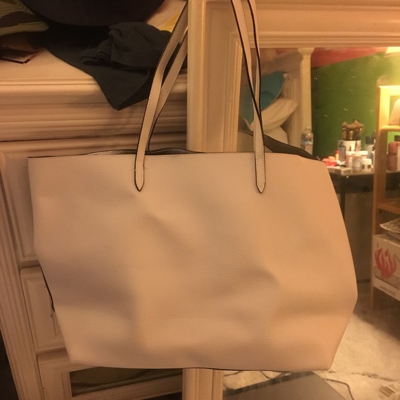 •NWOT• Victoria's Secret Large White Tote - Picture 2 of 3